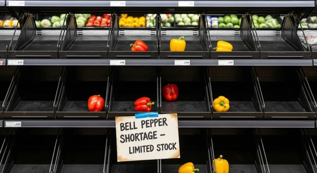 Bell Pepper Shortage