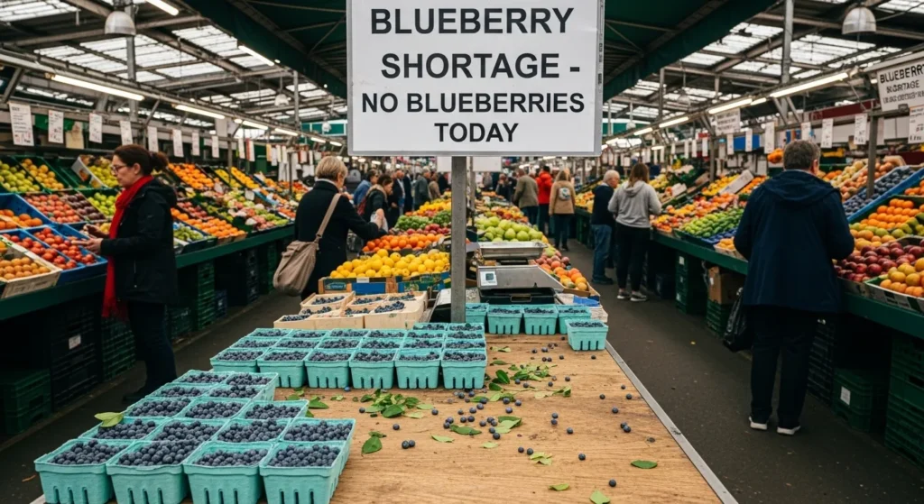 Blueberry Shortage