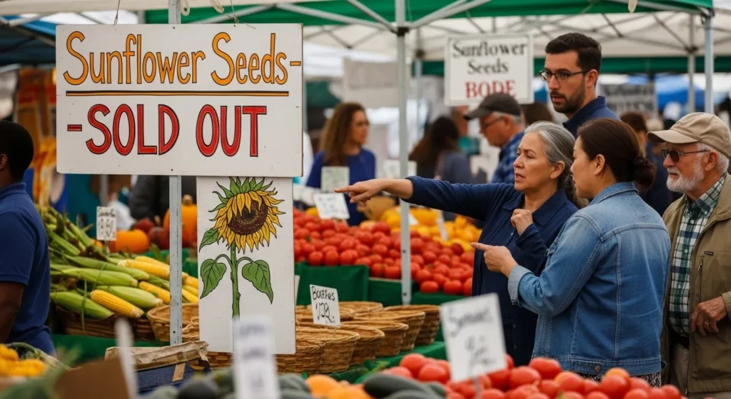 Sunflower Seed Shortage
